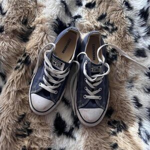 Converse Dark Blue Canvas Shoes